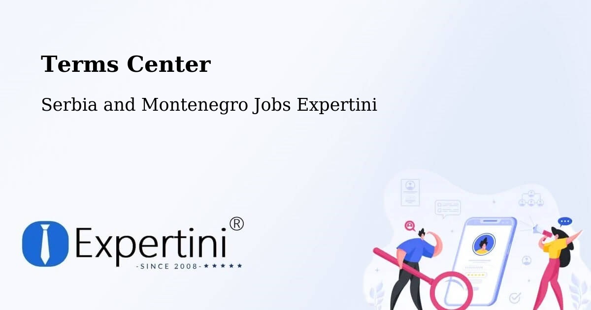 Terms of Service – Ladysmith - Serbia and Montenegro Jobs Expertini
